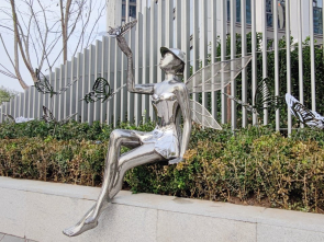 Stainless-Steel-Fairy-Sculpture 2