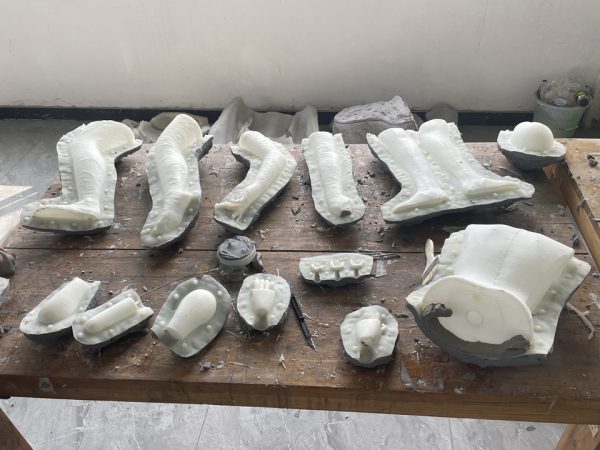 Casting-Stainless-Steel-Staute-Silicon-Mold