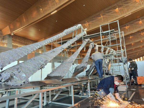 Custom Stainless Steel Public Art Sculpture 13