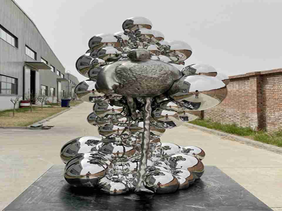 corten steel sculpture