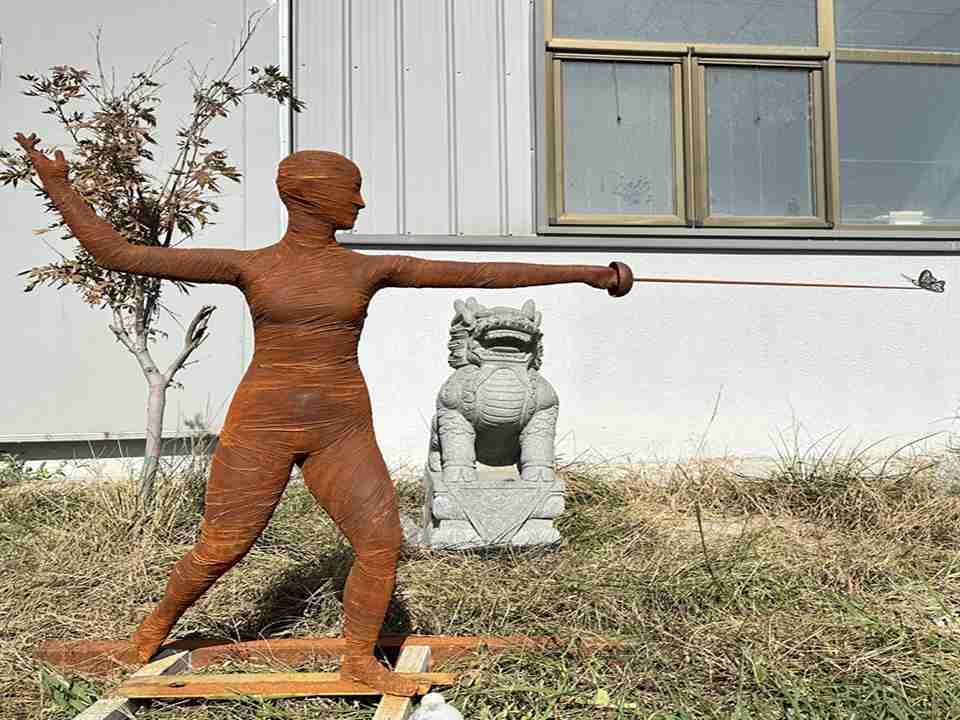 Iron Statues