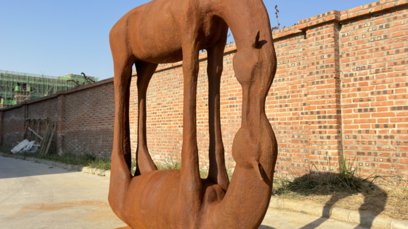 Steel Garden Sculptures