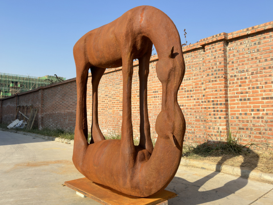 Steel Garden Sculptures