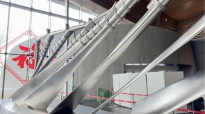 arte de pared abstracto de metal para sala de estar