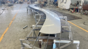 arte abstracto de metal