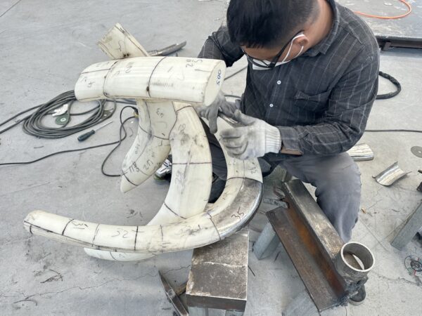 Custom Metal Stainless Steel Sculpture 3