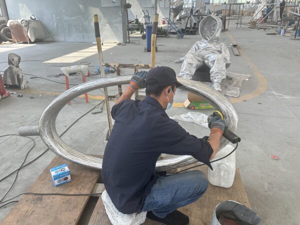 Custom Metal Stainless Steel Sculpture 5