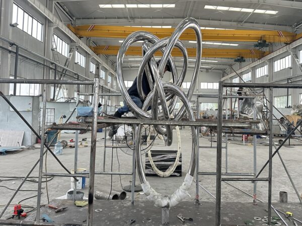 Custom Metal Stainless Steel Sculpture 6
