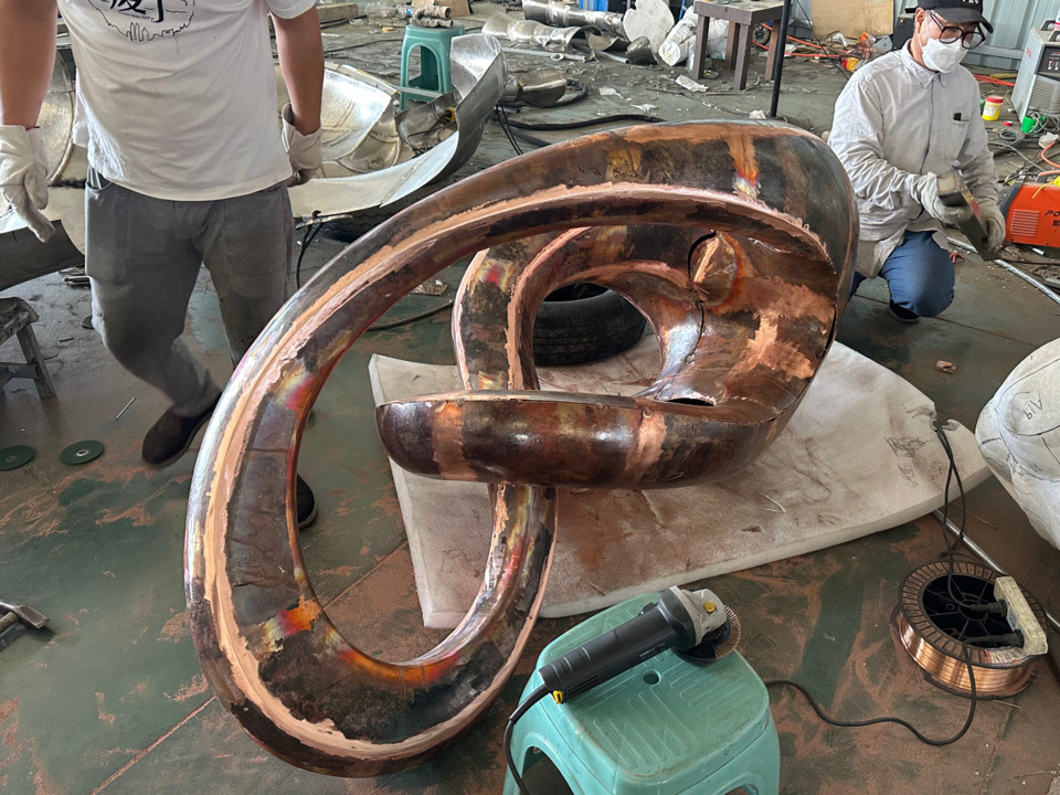 Brass Hand Sculptures