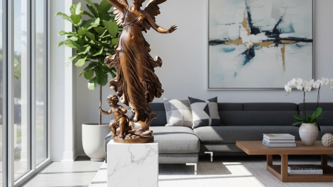 A Moreau Bronze Sculpture