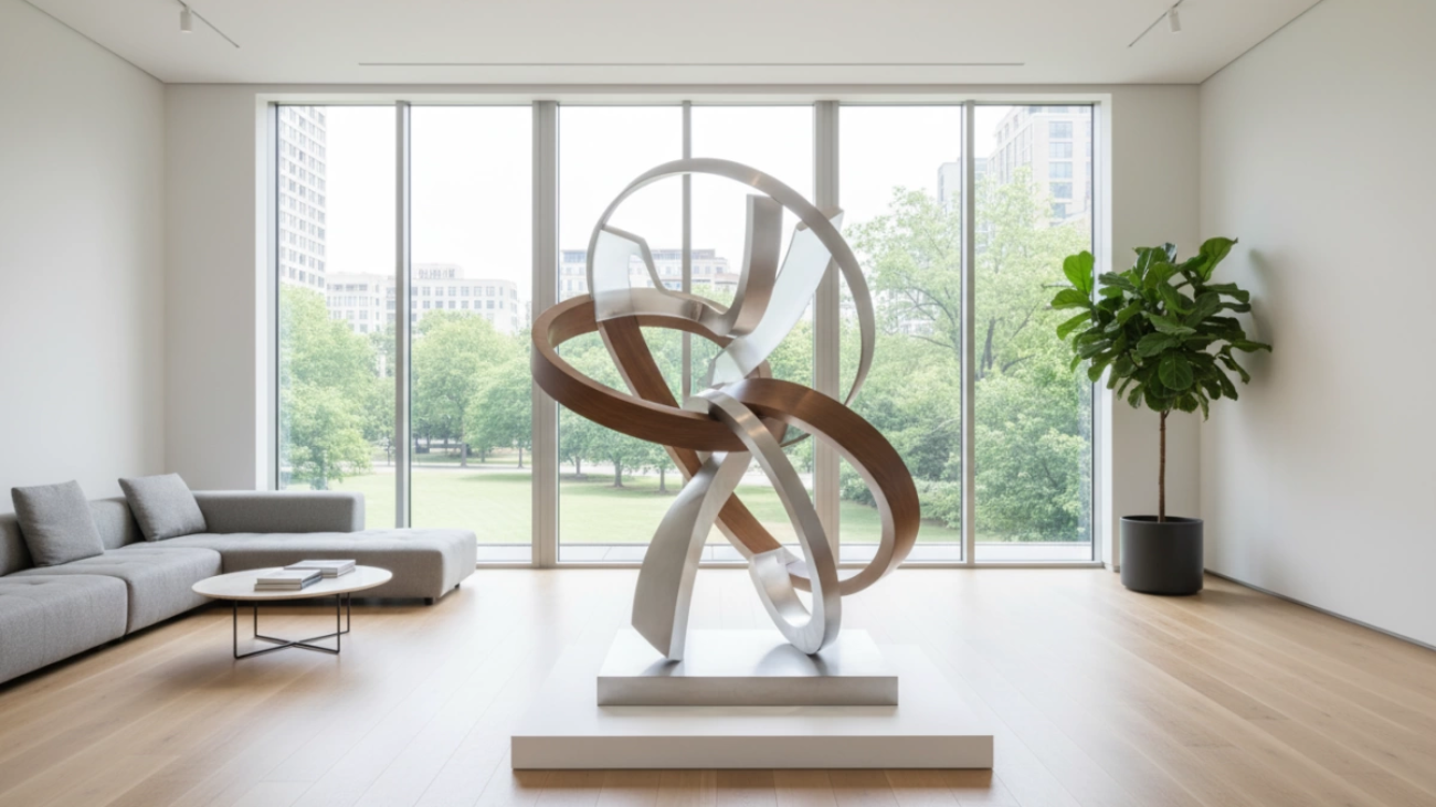 3D-Abstractkunstskulptur