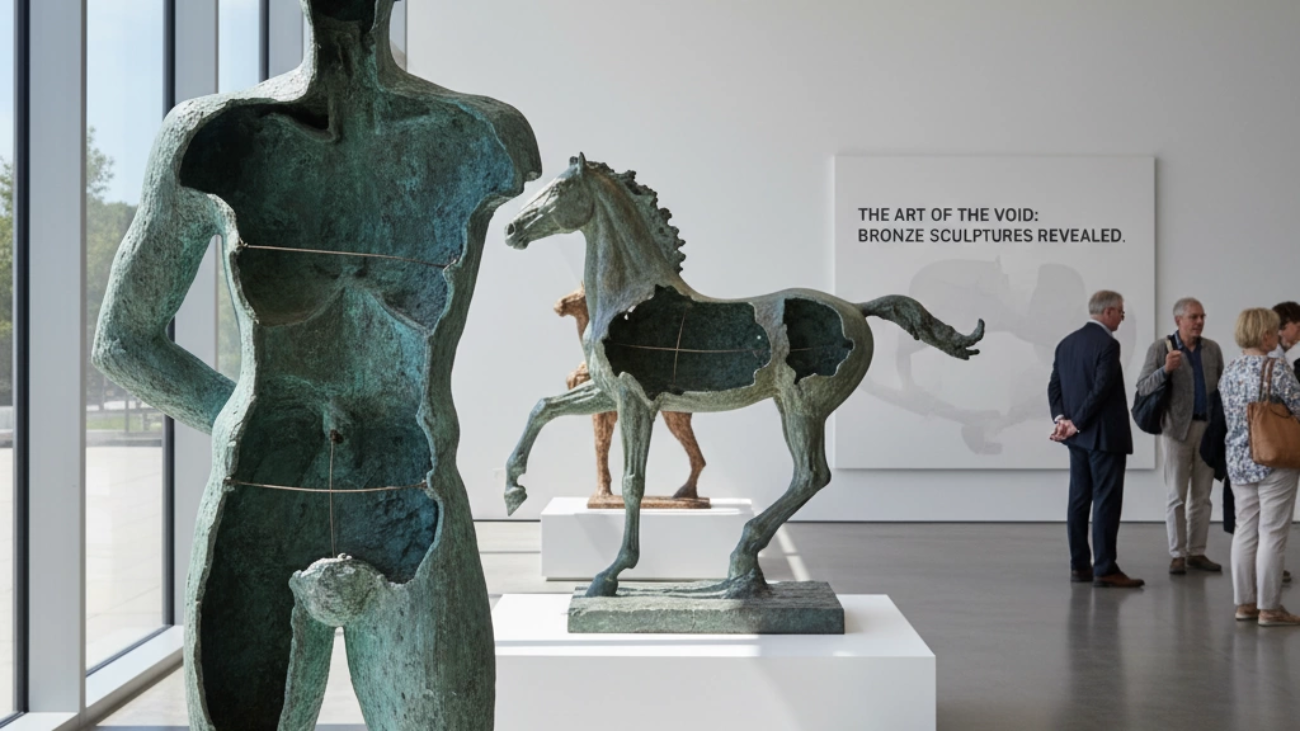 are bronze sculptures hollow